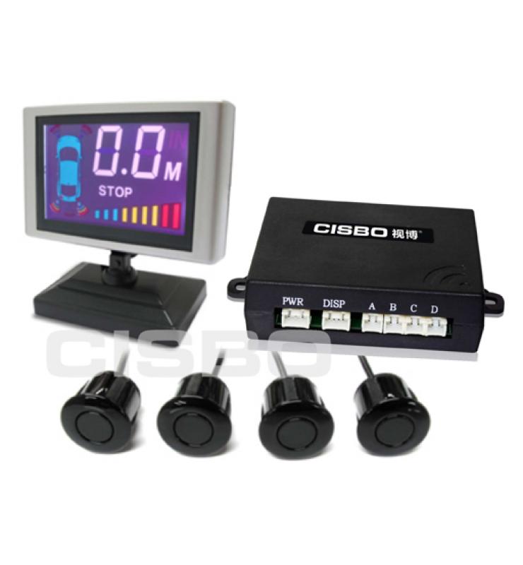 SB698-4彩屏語音倒車?yán)走_(dá)